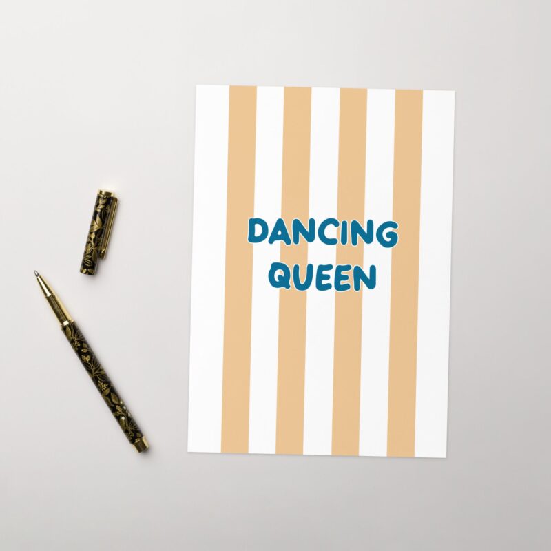 Tarjeta de felicitación "Dancing Queen" - Mamma Mia!