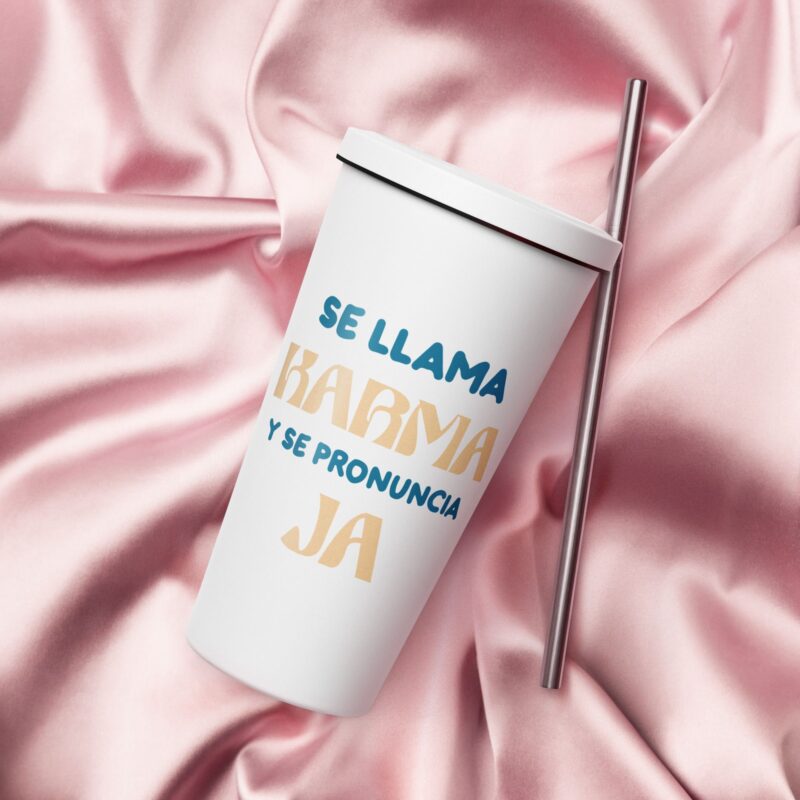 Vaso térmico con pajita "Karma" - Mamma Mia: Here We Go Again!