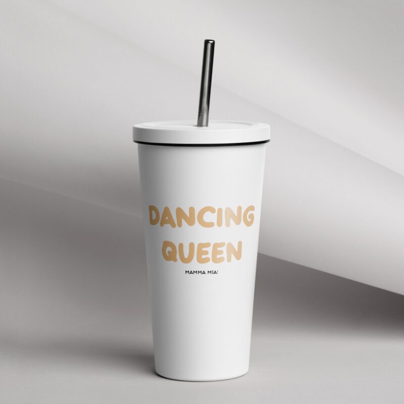 Vaso térmico con pajita "Dancing Queen" - Mamma Mia!