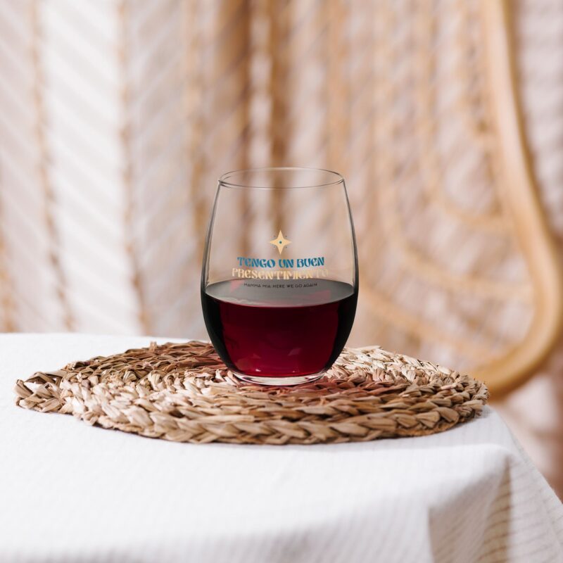 Vaso de cristal "Presentimiento" - Mamma Mia: Here We Go Again