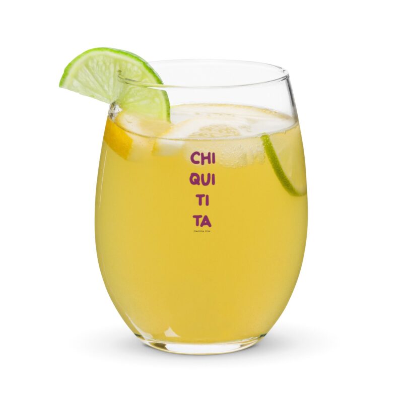 Vaso de cristal "Chiquitita" - Mamma Mia!