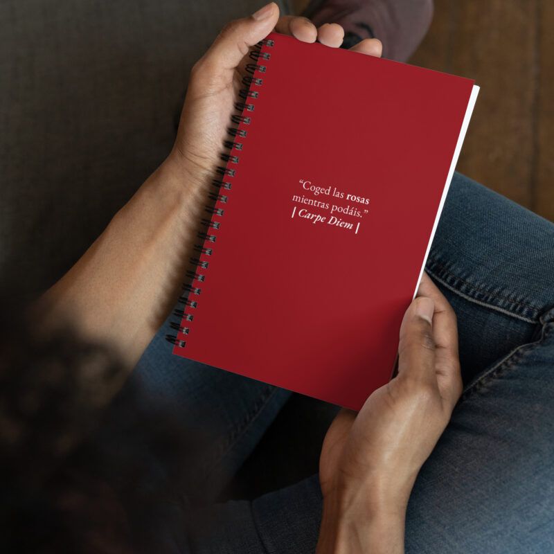 Libreta «Carpe Diem» – El club de los poetas muertos
