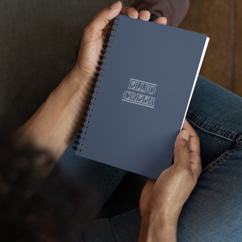 Libreta azul «Elijo creer» - Stranger Things