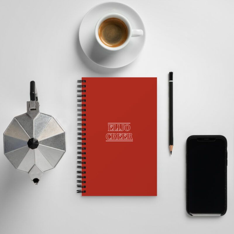 Libreta roja «Elijo creer» – Stranger Things